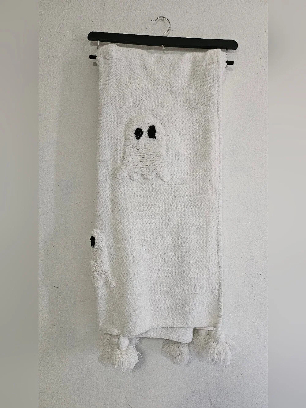 Ghost Throw Blanket And Pillow Case